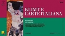 Locandina Klimt e l'arte italiana